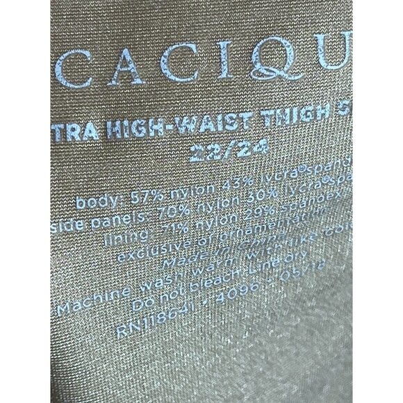 Cacique Neutral Shapewear 22 Nude High Waist Thigh Short Intimates Feminine Chic - Picture 13 of 14